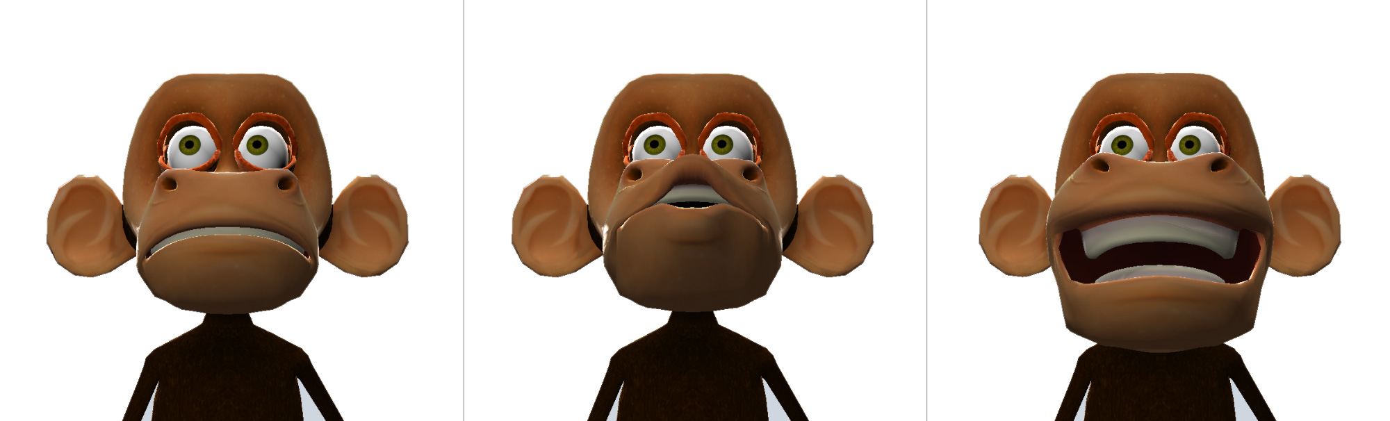 Shape keys animation.