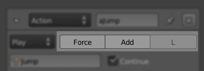 Action Actuator - Dynamic Object settings