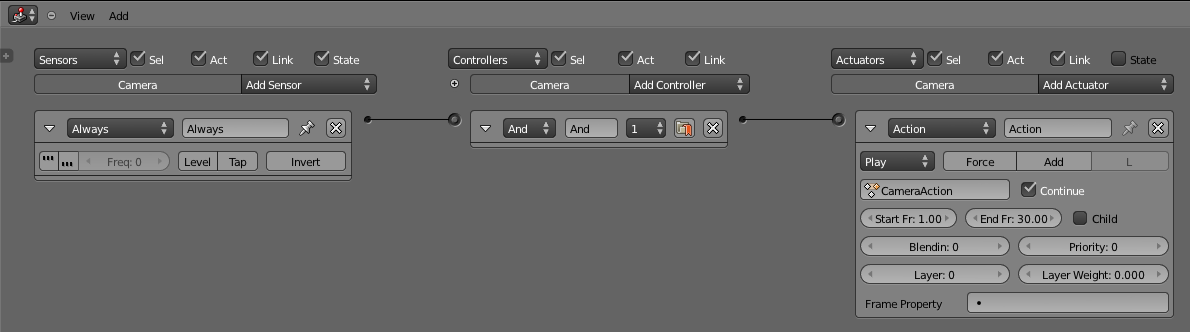 Setting up an Action actuator