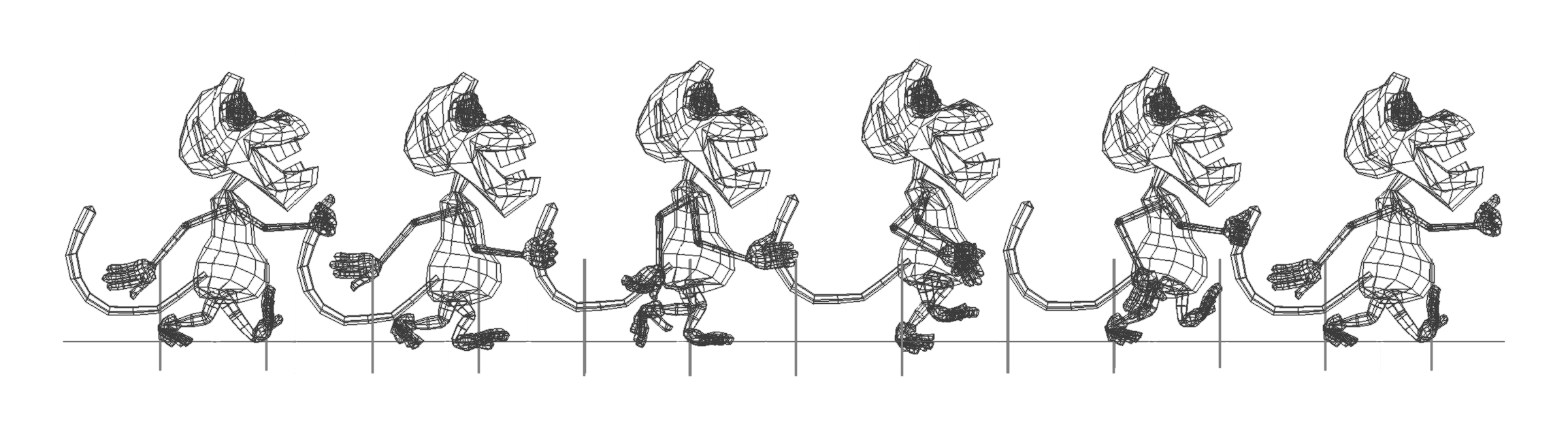 Animation feet placeholders