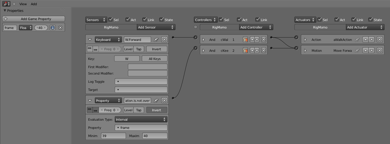 Logic Brick, Part 1 - keep walking