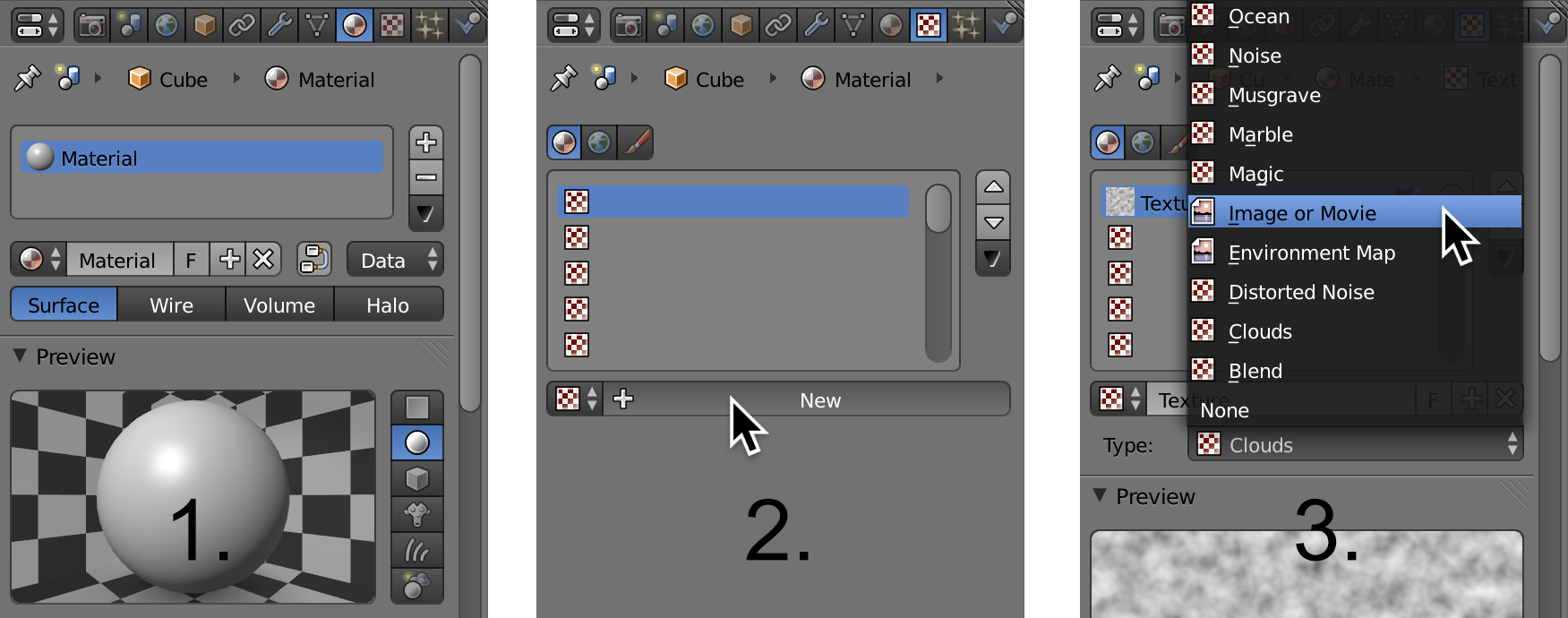 Using an image texture