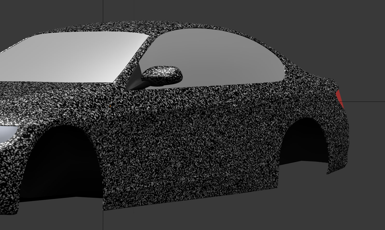 Noise texture with adjusted UV layout