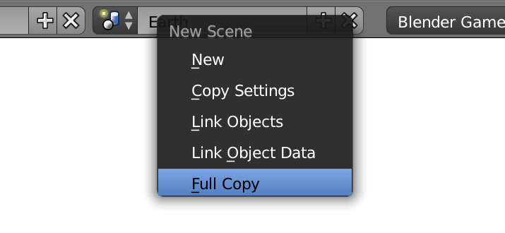 Making a full copy of the scene