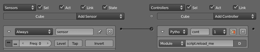 Python Module controllers